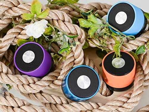 Krazilla Lux Bluetooth Stylish Speaker, 2016 Modern Bluetooth 2.1, Expanded Bass system and large 45mm driver (Cobalt Blue)