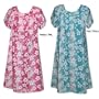 Hibiscus Dream Petal Sleeve Caftan/Kaftan Mu'u Mu'u House Dress - Regular and Plus Size