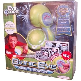 EyeClops the Bionic Eye Multi-Zoom (100x, 200x and 400x) Magnifier Set That Plugs to Your... by EyeClops