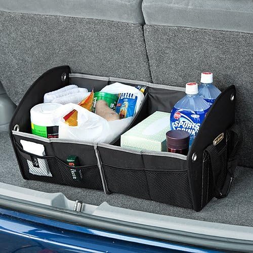 Sanwa direct car trunk storage box car for pocket 6 pocket large-capacity trunk organizer 200-CAR021