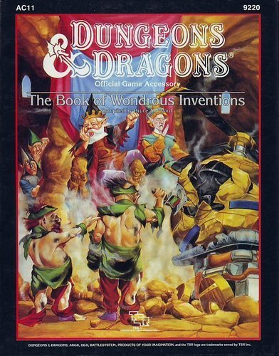 The Book of Wondrous Inventions (D&D Fantasy Roleplaying, AC11)
