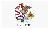 Illinois State Flag 3x5 FOOT 3 x 5 Brand NEW Banner US