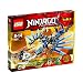 Lego 2521 - Ninjaco Lightning Dragon Battle - Exclusive Skull Chopper Pilot and Spinner included