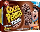 Post Cocoa Pebbles Treats, 8-Count Treats (Pack of 4)