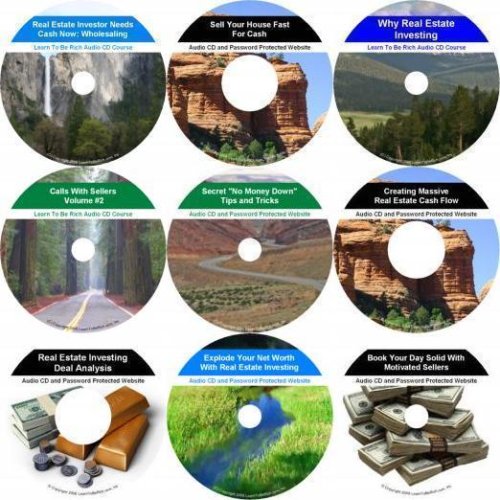 The Exhaustive 9 CD No Down Payment, Motivated Seller, Real Estate Mentoring System