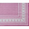 Flat Bed Sheet Cotton Block Print Queen Size