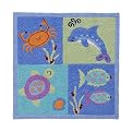 Tiddliwinks Under the Sea Rug - 30x30"
