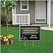 VictoryStore Yard Sign Outdoor Lawn Decorations -