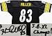 Heath Miller Pittsburgh Steelers NFL Hand Signed Authentic Style Black Jersey