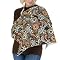 Lait de Taule Nursing Cover- Geisha Fans Olive