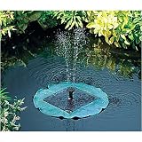 Solar Powered Island Spray Fountain for Ponds