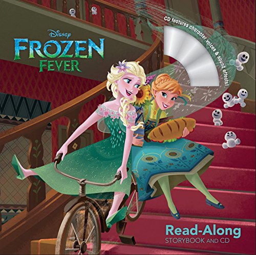 frozen fever read along storybook and cd