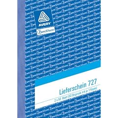 Avery Zweckform 727 Lieferschein A6 Empfangssch 2x50 Blatt