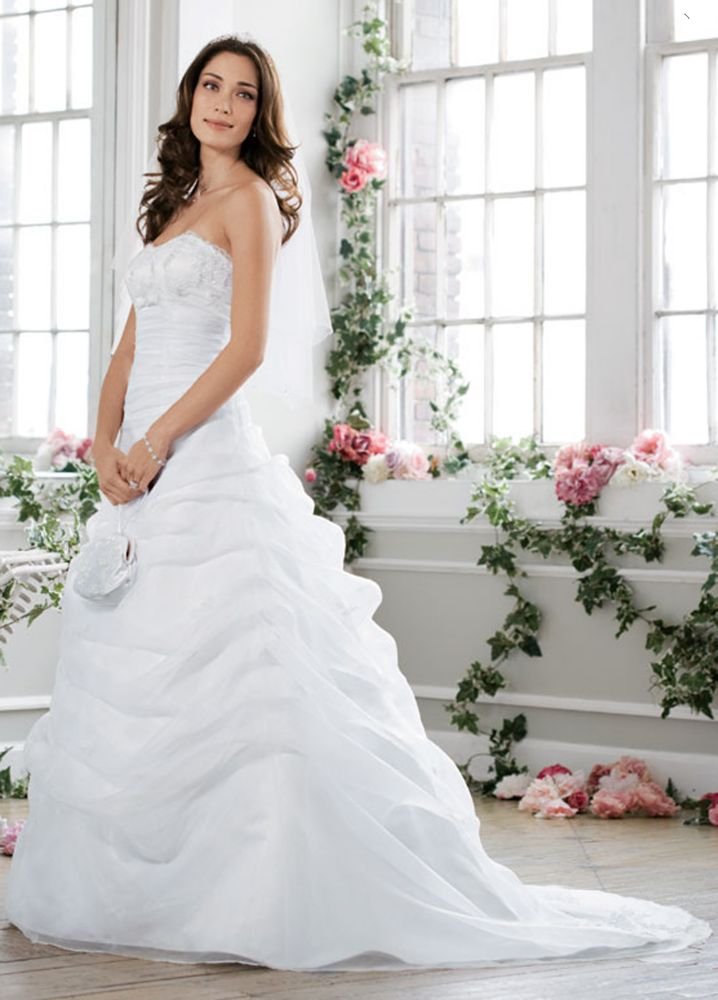 WEDDING FASHION Beautiful David's Bridal Collection Wedding Dress