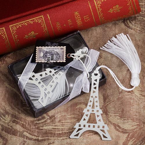 From Paris with Love Collection Eiffel Tower Bookmark Favors