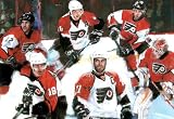 Philadelphia Flyers (Mike Richards, Jason Smith, Martin Biron, Daniel Briere, Mike Knuble)