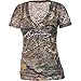 Legendary Whitetails Women's Realtree Xtra Camo Remedy Burnout Tee, Large