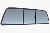CRL Three Panel Tri-Vent Truck Slider with Solar Glass for 1999+ F-250/F-350/F-450/F-550 Super Duty