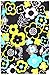 G MED Women's Printed Fashion Wrap Scrub Top with Back Tie