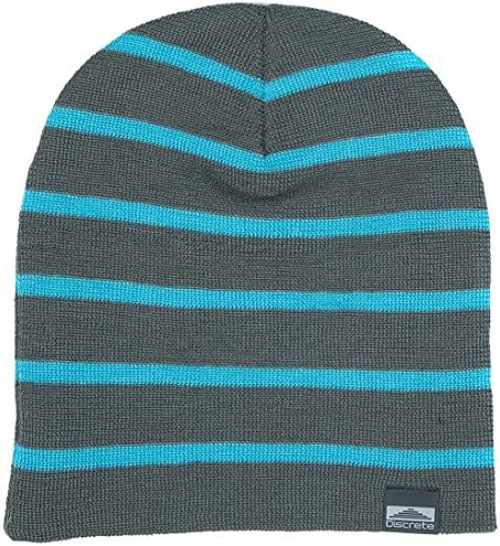 Discrete Clothing Scooba Beanie - Charcoal/Blue