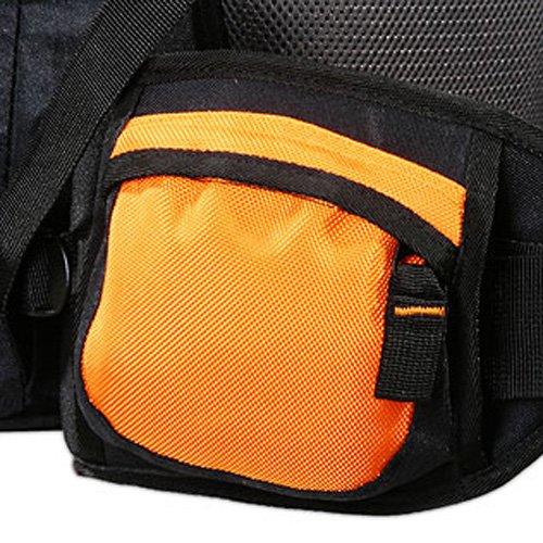 ASENSPORT Sac  dos de trekking 70 litres noir/orange