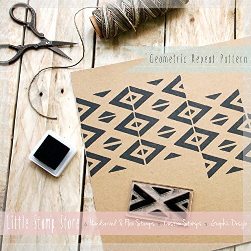 Geometric Repeat Pattern Stamp