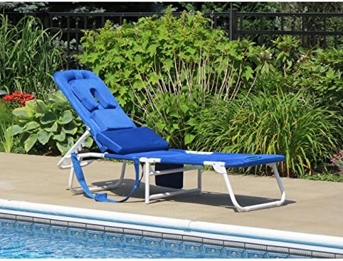 Marstone Folding Ergo Collection Cloud Single Chaise Lounge