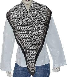 Fashion Scarves for Women Hand Painted Silk Square 44 x 44 inches (sqsrf117)