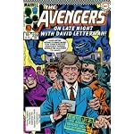 The Avengers #239 : Late Night of the Super-Stars with David Letterman (Marvel Comics) book cover