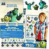 Monsters University Stickers & Tattoos Party Favor Pack (Over 600 Monsters Inc Stickers & 75 Temporary Tattoos)
