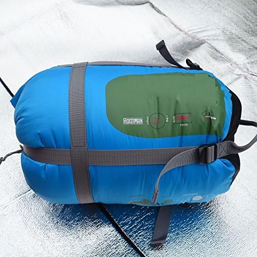 Winter -10°c Mummy Shaped Outdoor Camping Hiking Sleeping Bag Blue (Brand New)