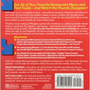 Eat This Not That! Restaurant Survival Guide: The No-Diet Weight Loss Solution