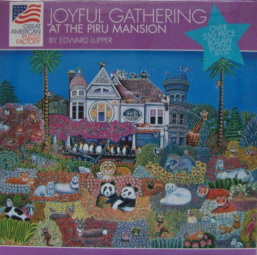 Joyful Gathering: At the Piru Mansion Puzzle ~ 550 Pieces