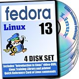 Fedora 13, 4-disks DVD Installation and Reference Set