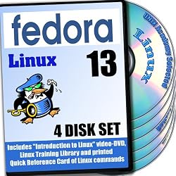 Fedora 13, 4-disks DVD Installation and Reference Set