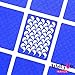 Whats Up Nails - Droplets Vinyl Stencils for Nail Art Design (2 Sheets, 24 Stencils Total)