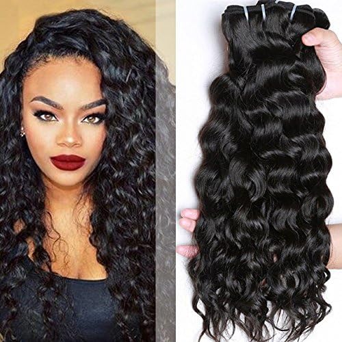 Ms Mary Hair Water Wave Human Hair Mixed Length 18inch 18inch 18inch 100 Unprocessed Human Hair Bundles Malaysian Virgin Hair 3 Bundles 7a Grade Unprocessed Hair Bundle 1B Natural Color Hair