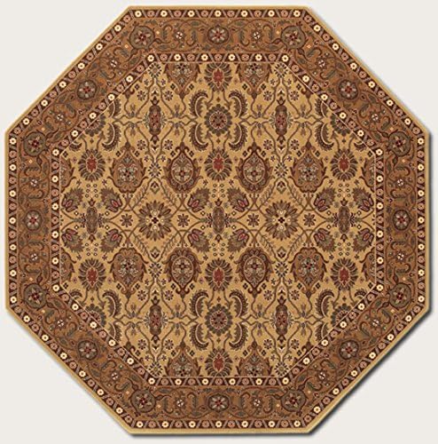 Royal Kashimar All Over Vase Rug - 7'10" x 7'10" Octagon