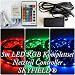 5m IP44 LED SMD RGB Streifen Strips Controller+ 24 Tasten Fernbedienung+ Netzteil