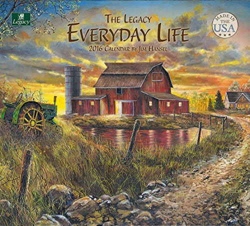 Legacy Publishing Group 2016 Wall Calendar, Everyday Life (WCA20022)