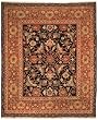 Safavieh Legacy Hand-knotted Hand-spun Wool Heirloom Rug Black / Rust (8' x 10')