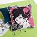 Onitiva - [Oriental Love] Cotton Decorative Pillow Cushion / Floor Cushion (19.7 by 19.7 inches)