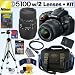 Nikon D5100 16.2MP CMOS Digital SLR Camera with 18-55mm f/3.5-5.6 AF-S DX VR Nikkor Zoom Lens and Sigma 70-300mm f/4-5.6 SLD DG Macro Lens with built in motor + EN-EL14 Battery + 16GB Deluxe Accessory Kit