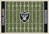 Oakland Raiders 3' 10" x 5' 4" NFL Home Field Area Rug