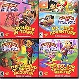 JumpStart 3D Virtual World 4 Pack - Trouble in Town, My First Adventure, The Legend of Grizzly McGuffin, Quest for the Color Meister