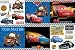 Blue Mountain 31720452 Cars Victory Lane Blue/Grey Self-Stick Decorating Kit