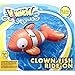 Inflatable Clown Fish Finding Nemo Ride on Pool Beach Float Tube | 48 Inches | H2WHOA!