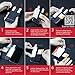 Pilloit Headphone Adapter Earphone Cables 3.5mm Female Aux Ports 2 in 1 Earbus Accessories Dual Headphone Audio Jack Adapter Music Splitter Headset Adaptor Music Stereo Extender
