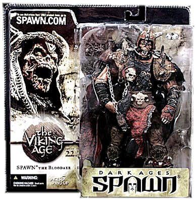 McFarlane - Spawn - Series 22 - Dark Ages Spawn: Viking Age - Spawn The Bloodaxe Ultra-Action Figure w/custom accessory by TMP International, Inc.