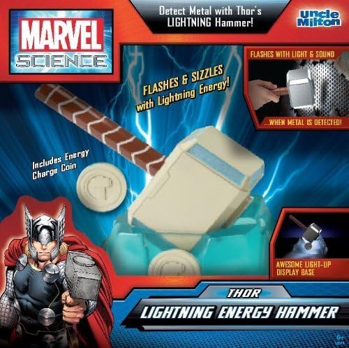 Uncle Milton Marvel Science, Thor Lightning Energy Hammer by Uncle Milton